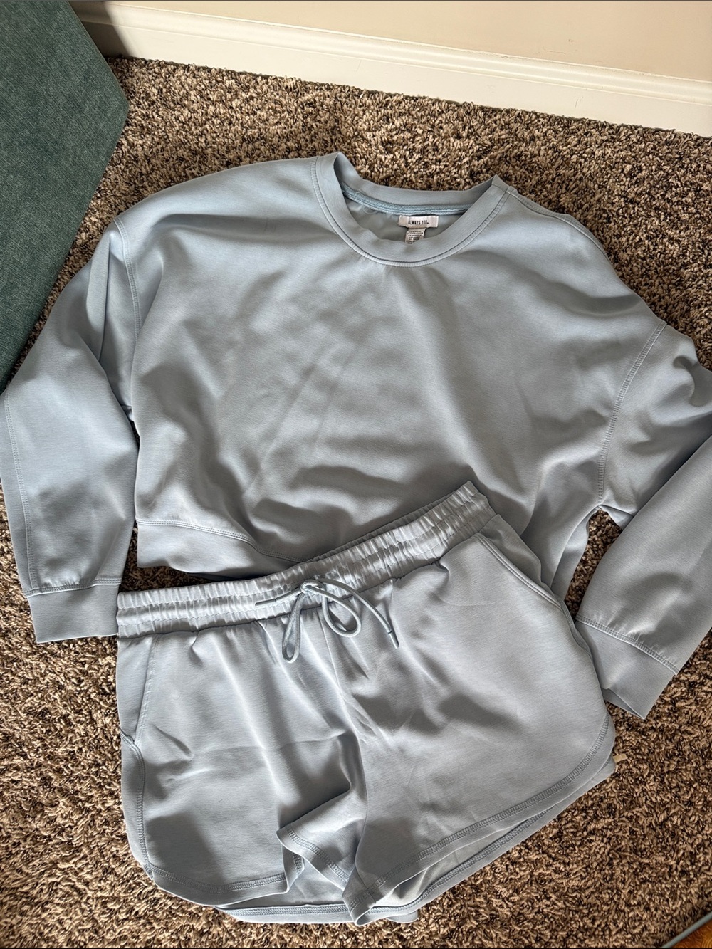 Always You Powder Blue Lounge set - XL